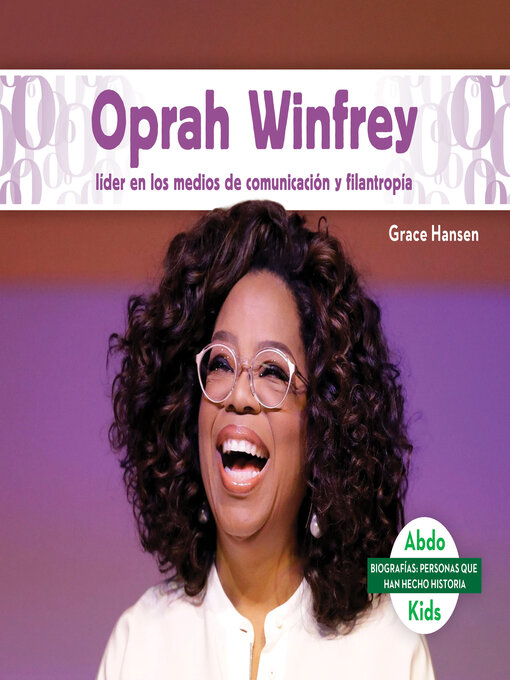 Cover image for Oprah Winfrey